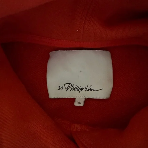 3.1 Phillip Lim We Are NY Front Wrap Hoodie NWOT - Picture 9 of 10
